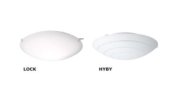 Lámpara Ikea defectuosa